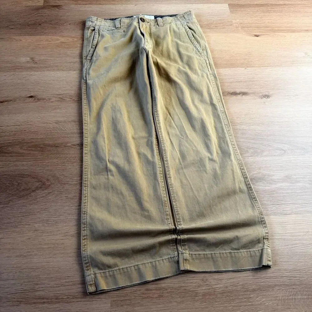 American Eagle Outfitters Khaki Pants Men’s 32x30 Straight Leg Cotton Chinos